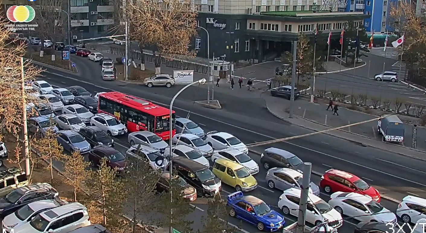 🔴 Нийслэл хотын замын хөдөлгөөний нөхцөл байдлын мэдээ /08:30 цаг/