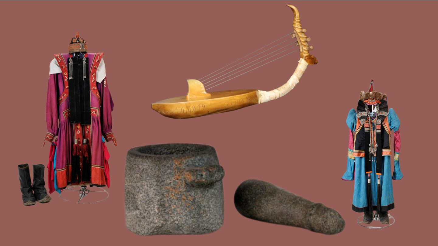 Музейн алтан сан хөмрөг дахь ховор үзмэр, олдворууд