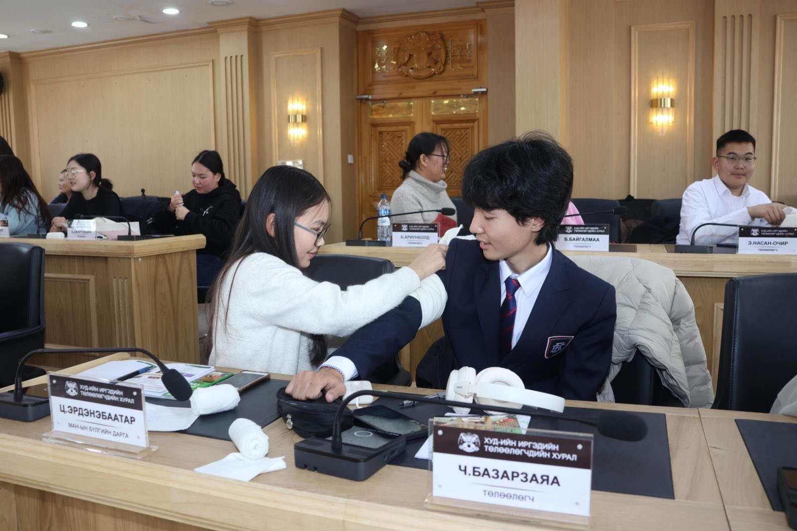 Хан-Уул дүүргийн ИТХ-аас хэрэгжүүлж буй “АНХНЫ ТУСЛАМЖ АМЬ АВАРНА” төслийн сургалт үргэлжилж байна