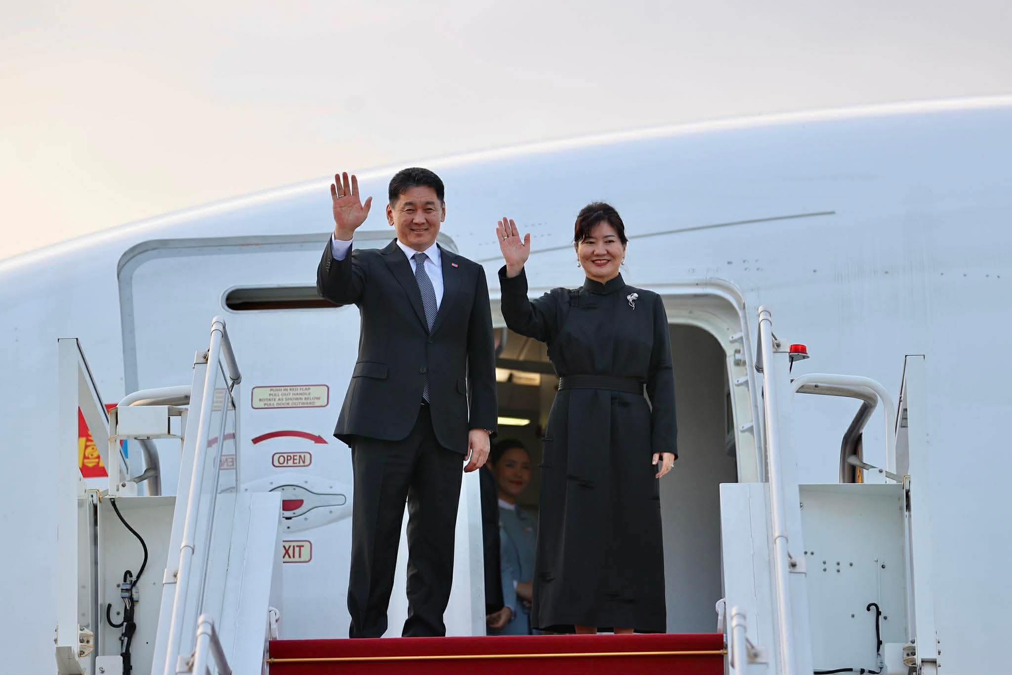 Монгол Улсын Ерөнхийлөгчийн Гэгээн Ширээт Улсад хийсэн төрийн айлчлал өндөрлөлөө