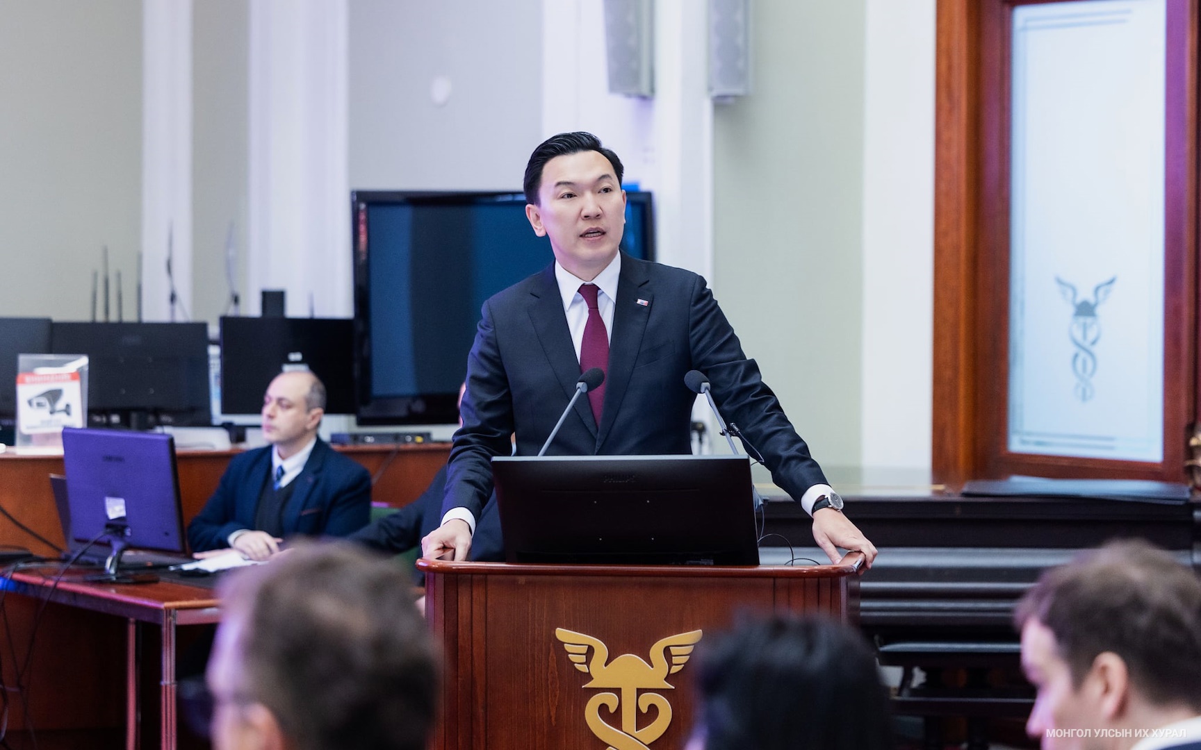 Монгол Улсын Их Хурлын дарга Н.Учрал “Монгол-Оросын бизнес форум”-ыг нээж, үг хэлэв
