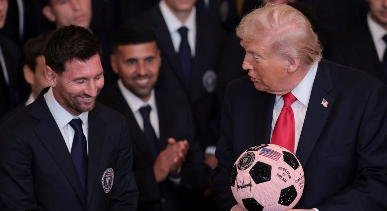Дональд Трамп Цагаан ордонд Лионель Месси болон Интер Майами багийг хүлээн авлаа