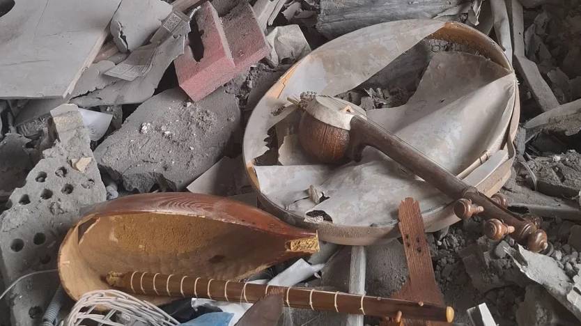 Тегеран дахь хөгжмийн академи агаарын цохилтод өртөж бүрэн сүйрчээ