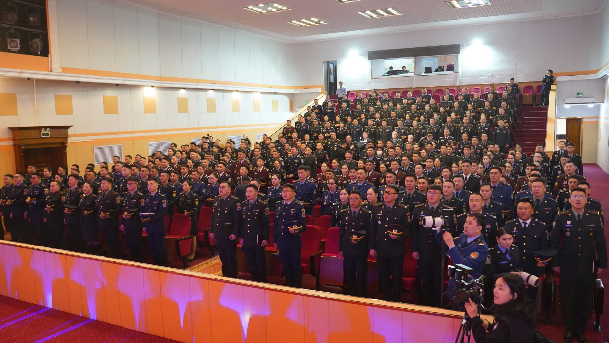 “Залуу офицеруудын хөгжлийн жил”-ийн нээлтийн үйл ажиллагаа боллоо