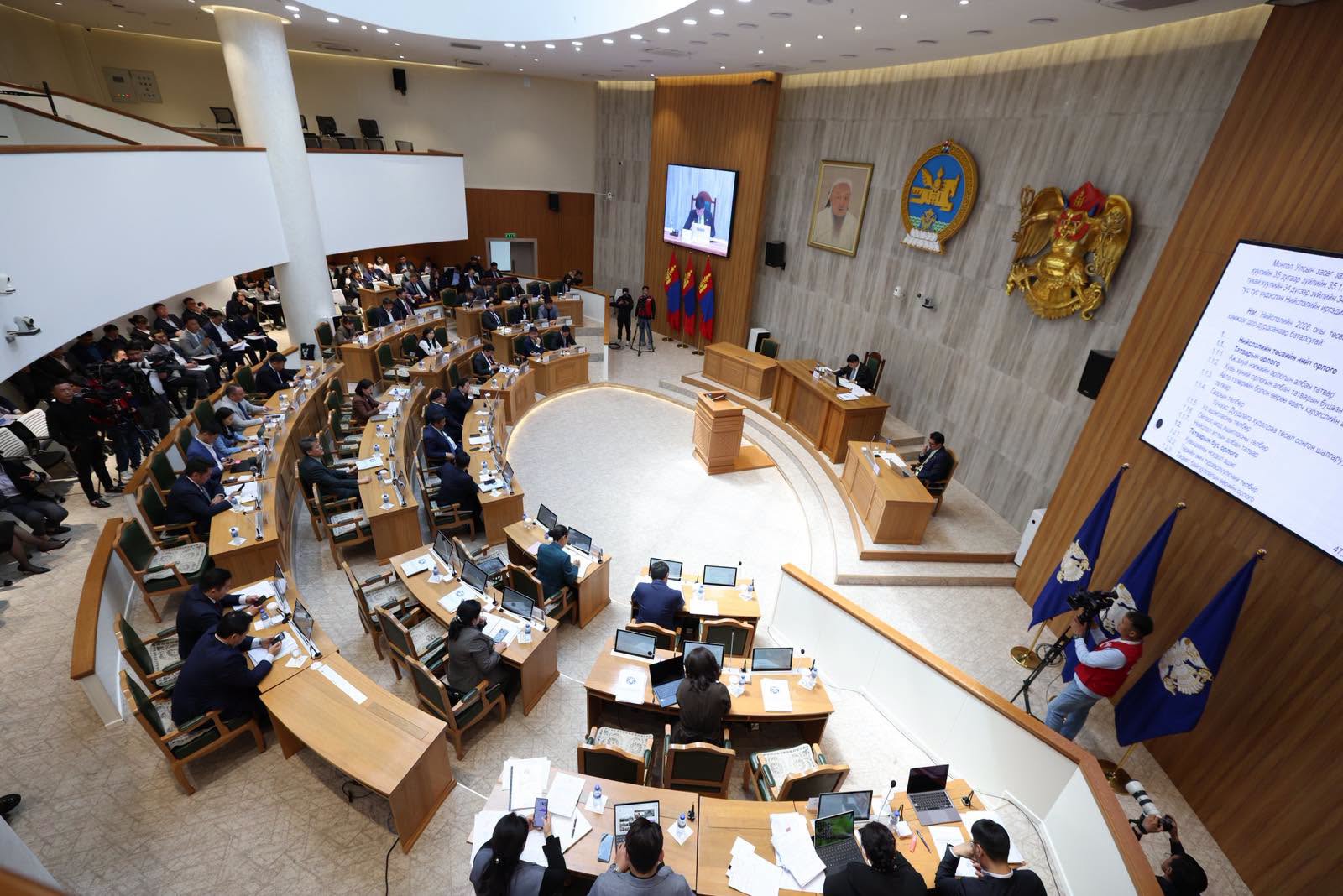Нийслэлийн 2026 оны төсөвт нэмэлт, өөрчлөлт оруулах тухай тогтоолын төслийг баталлаа