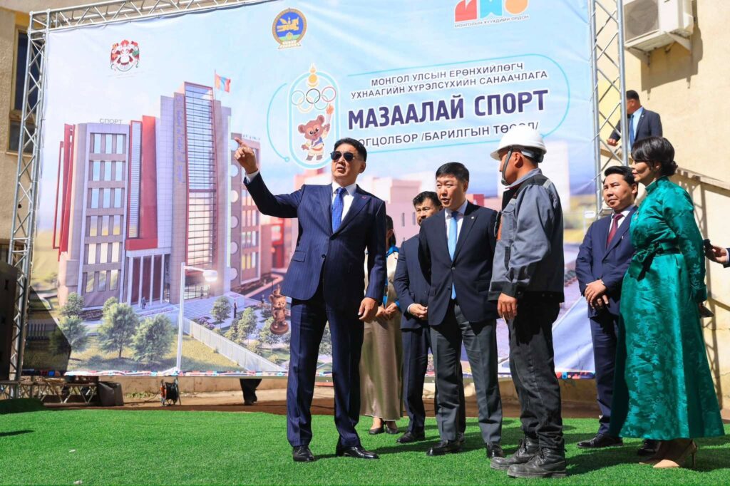 Ерөнхийлөгчийн санаачилсан “Мазаалай” спорт цогцолбор ирэх онд ашиглалтад орно