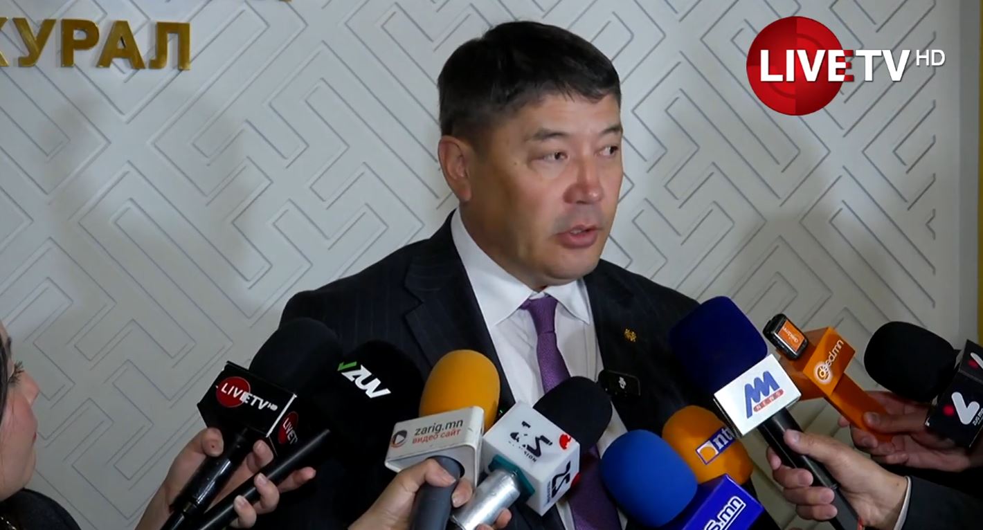 🔴ГБХНХ-ийн сайд Т.Аубакир мэдээлэл өгч байна