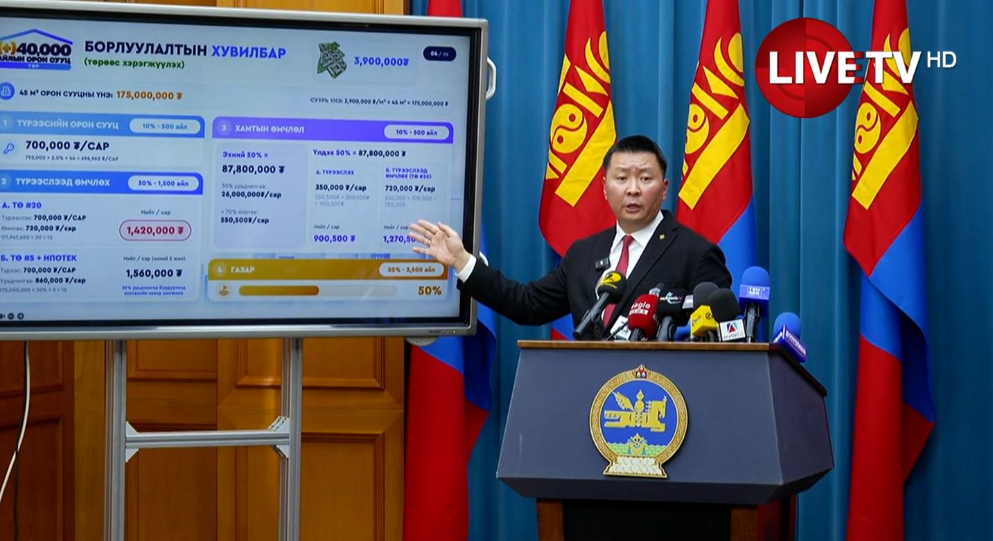 🔴Түрээслээд өмчлөх 45 м.кв байрны сарын төлбөрийг 1.4 сая төгрөг байна